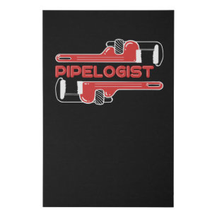 Pipelogist - Gift Faux Canvas Print