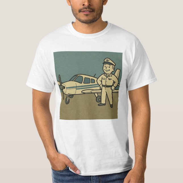 piper archer fall out style T-Shirt (Front)
