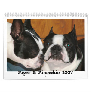Piper & Pinocchio 2009 Calendar
