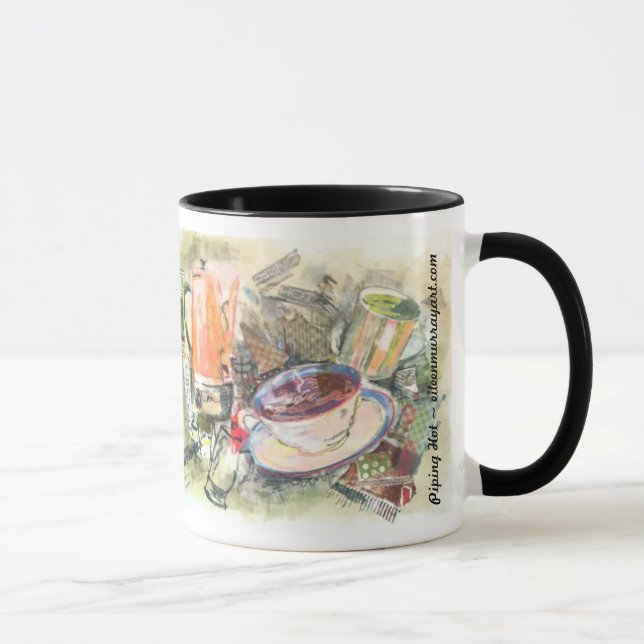 "Piping Hot" Coffee Mug (Right)