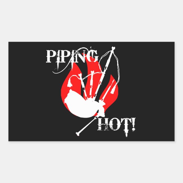 Piping Hot! Sticker (Front)
