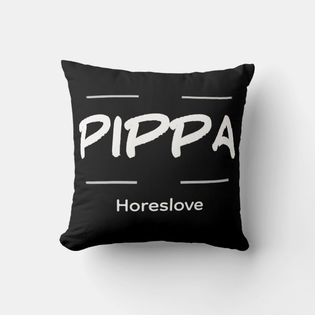 Pippa Throw Pillow (Front)