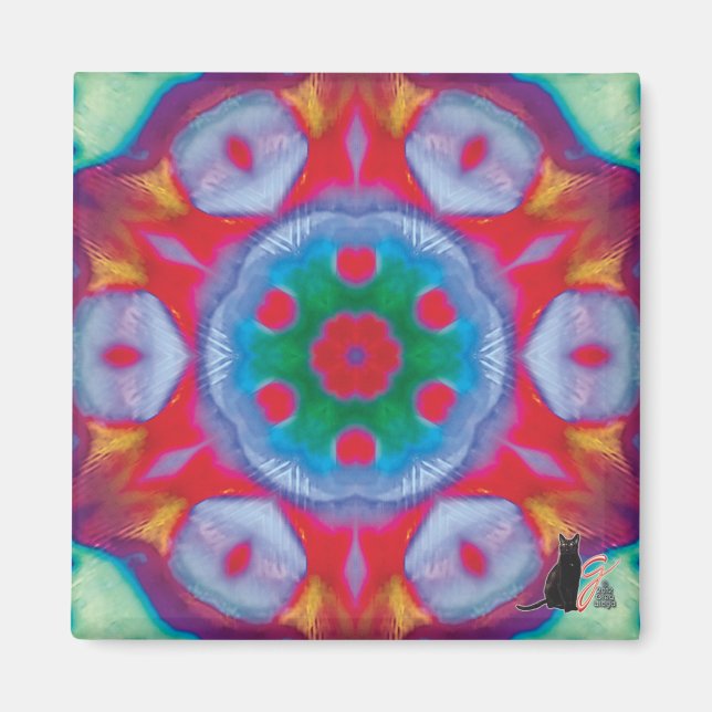 Pippin Kaleidoscope Magnet (Front)