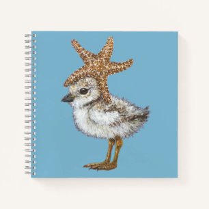 Pippin the piping plover chick notebook