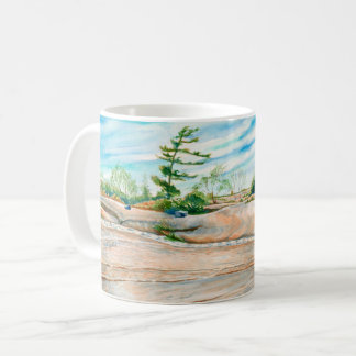 Pique-nique sur la Mug de café Rocks