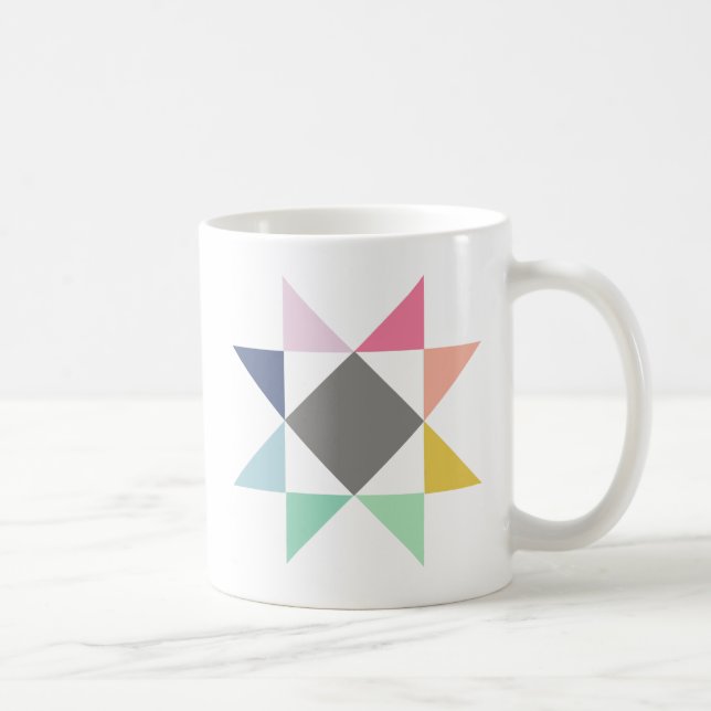 Piquez la tasse, tasse de café, tasse de bloc (Droite)
