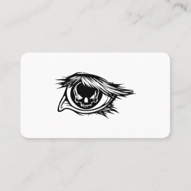 Pir8 Eye Sleek Standard, 3.5" x 2.0" Business Card (Front)
