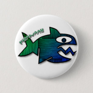 Piranaah 2 Inch Round Button