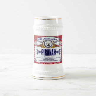 Piranah beer stein