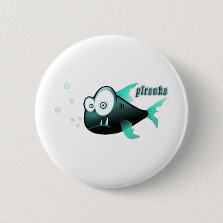 Piranha 2 Inch Round Button