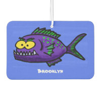 Piranha fish cartoon