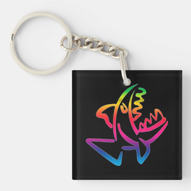 Piranha Keychain (Front)