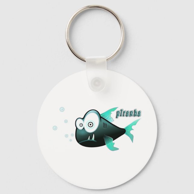 Piranha Keychain (Front)