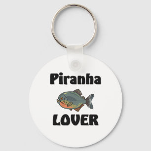 Piranha Lover Keychain