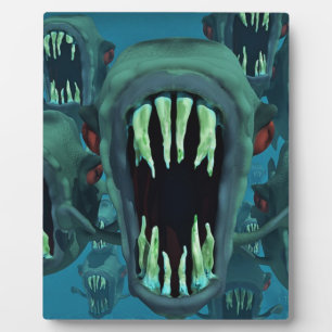 Piranhas Fish Custom Personalize Anniversaries Plaque