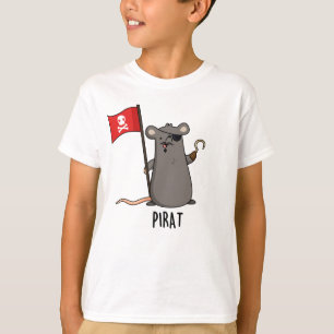 Pirat Funny Pirate Rat Pun  T-Shirt