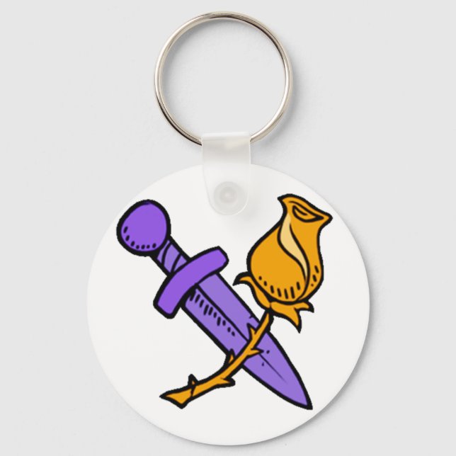 Pirate101 Swashbuckler Keychain (Front)
