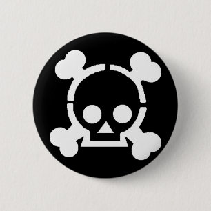Pirate! 2 Inch Round Button