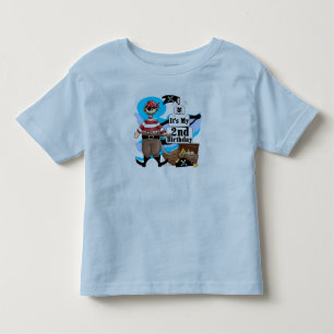 Pirate 2nd Birthday T-shirts and Gifts