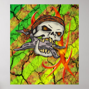 Pirate affamé Impression et affiche