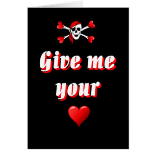 Pirate and hearts