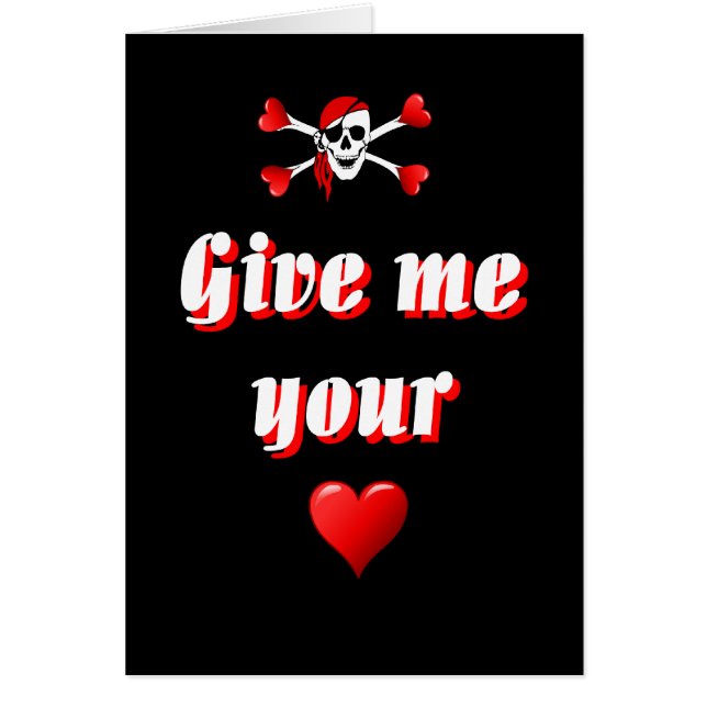 Pirate and hearts (Front)