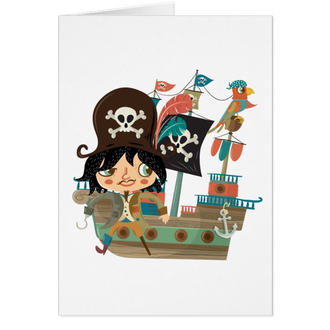 Pirate and Pirate Ship (Front)