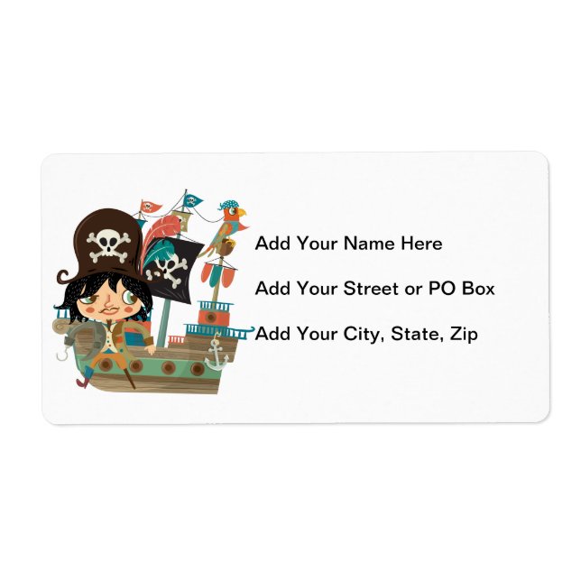 Pirate and Pirate Ship (Front)