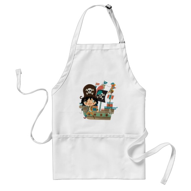 Pirate and Pirate Ship Standard Apron (Front)