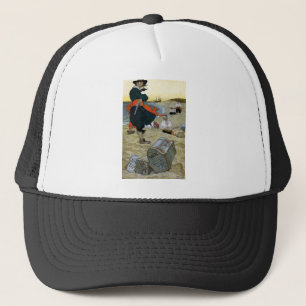 Pirate Art Trucker Hat