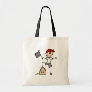 Pirate avec le sac de trésor