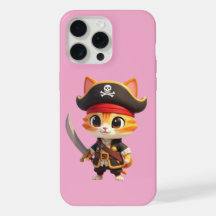 Pirate Baby Cat iPhone/iPad Case
