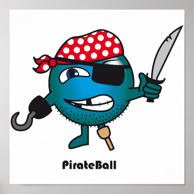 Pirate Ball Poster (Front)
