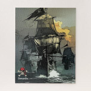 Pirate Bataille Bataille Puzzle