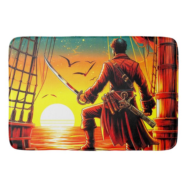 Pirate Bath Mat (Front)