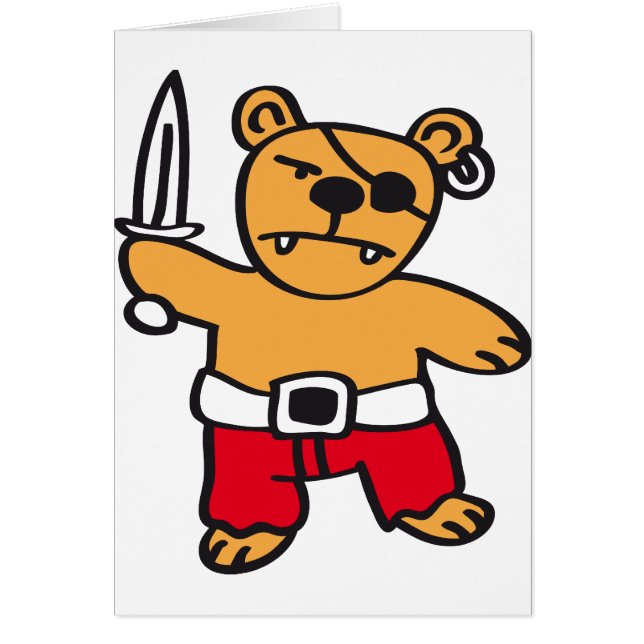 Pirate bear (Devant)