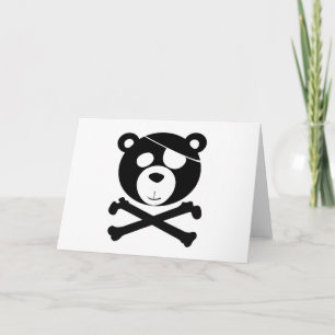 pirate bear card