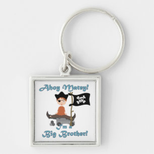 Pirate Big Brother Keychain