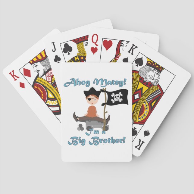 Pirate Big Brother Playing Cards (Back)