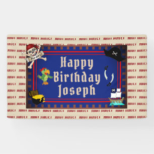 Pirate Birthday Banner