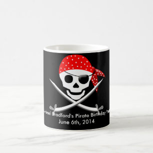 PIRATE BIRTHDAY MUG - PERSONALIZE