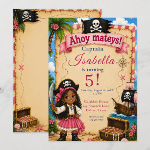 Pirate Birthday Party Invitation