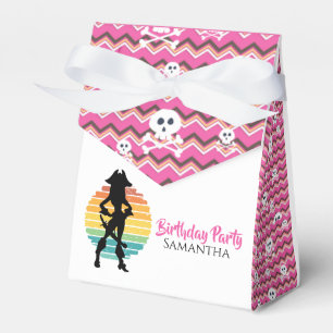 Pirate  Birthday Party Lady  Favour Box
