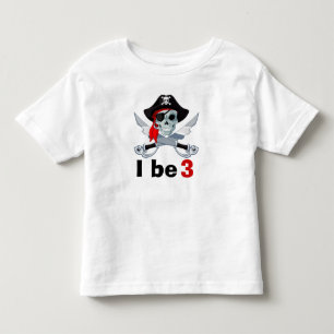 Pirate Birthday Toddler T-shirt
