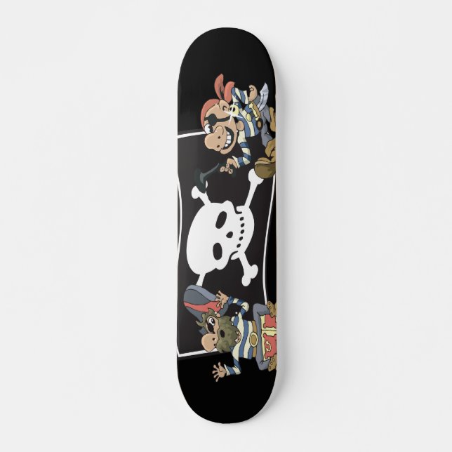 Pirate Blokes Skateboard (Front)