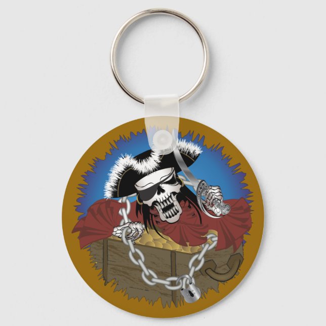 Pirate Booty Keychain (Front)