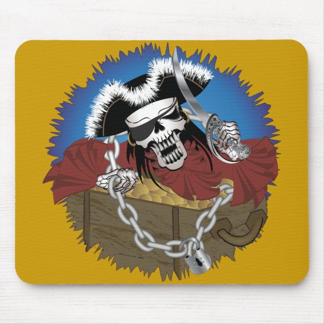 Pirate Booty Mouse Pad (Front)