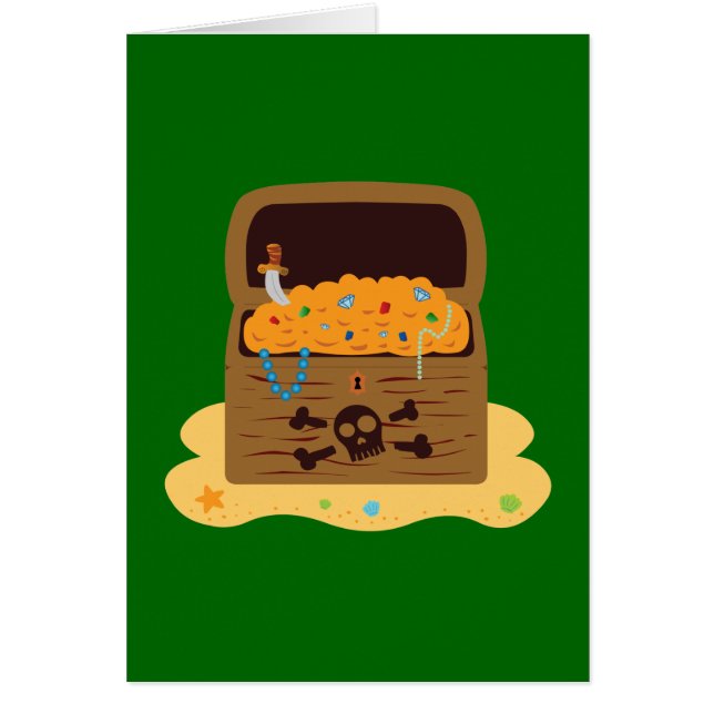 Pirate Booty Treasure Chest (Front)