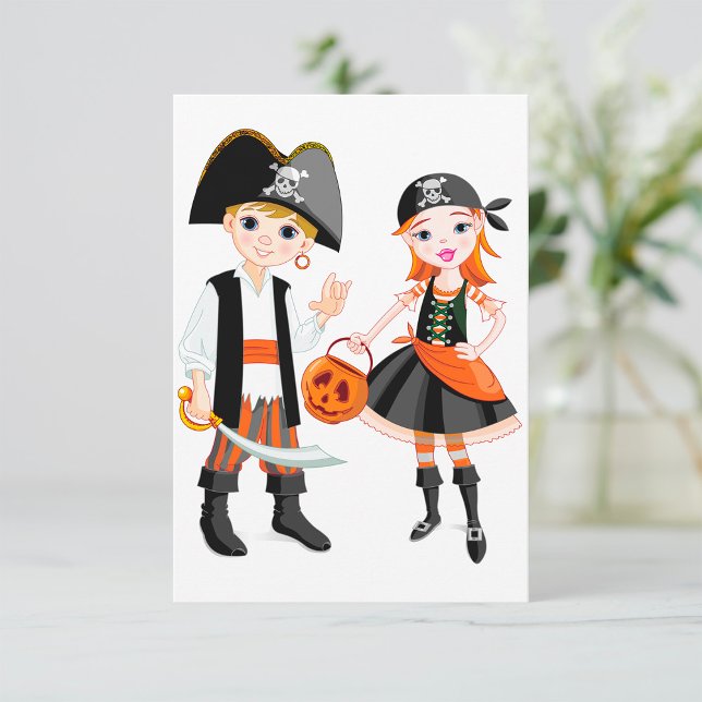 Pirate Boy And Girl Invitations (Creator Uploaded)