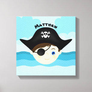 Pirate Boy Canvas Print